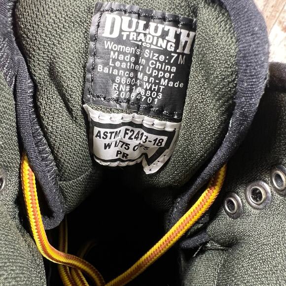 Duluth‎ trading co hard toe waterproof boots Womens 7 - Picture 8 of 8